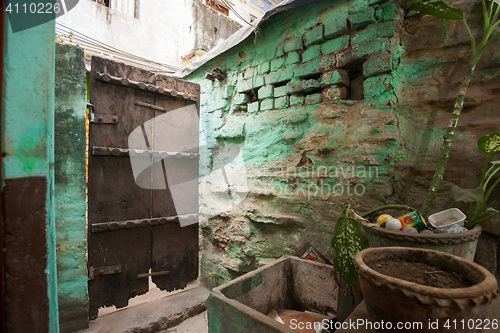 Image of Old wooden door