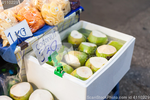 Image of Fresh coconuts