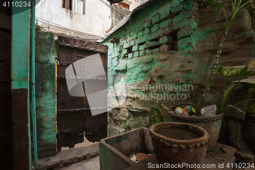 Image of Old wooden door