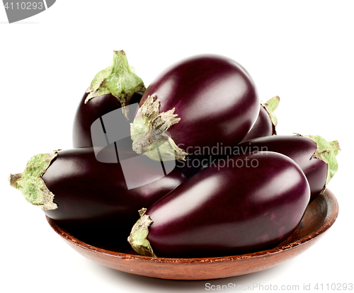 Image of Raw Small Eggplants