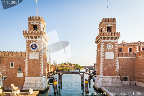 Image of Venice Arsenale entrance