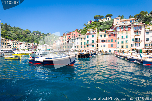 Image of Portofino, Italy - Summer 2016 - view from the sea