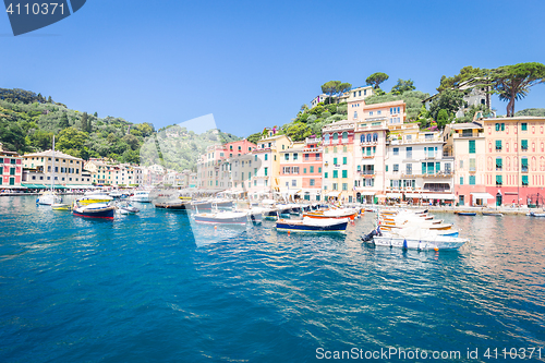 Image of Portofino, Italy - Summer 2016 - view from the sea