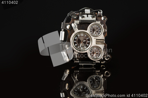 Image of unusual watches. several alternatives dials