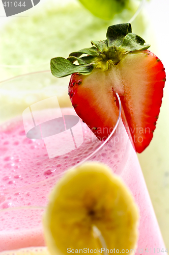 Image of Assorted fruit smoothies