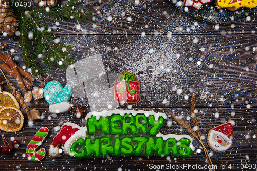 Image of Gingerbreads for new years and christmas