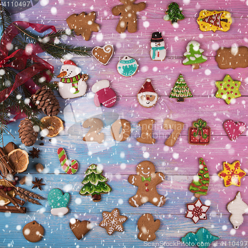 Image of Gingerbreads for new 2017 years