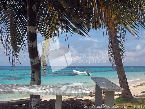 Image of Big Corn Island, Nicaragua fishing boat  Caribbean Sea Sally Pea