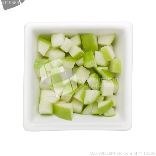 Image of Diced green apple