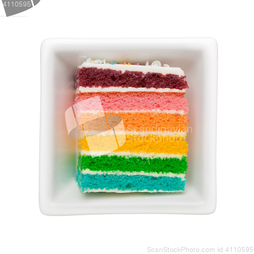 Image of Rainbow cake