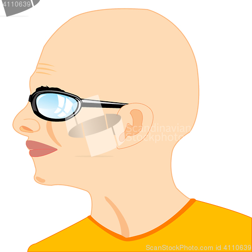 Image of Portrait bald men