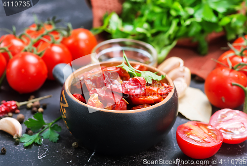 Image of dry tomato