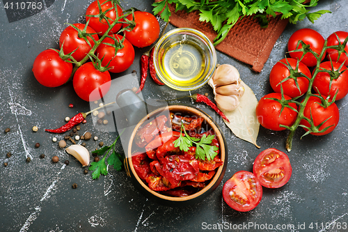 Image of dry tomato