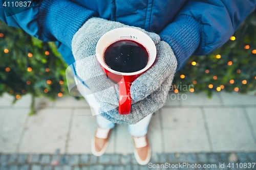 Image of Hot wine at the Christmas market