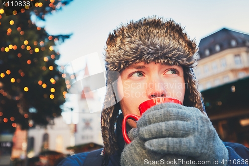 Image of Visitor of the Christmas market