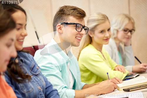 Image of group of students at lecture