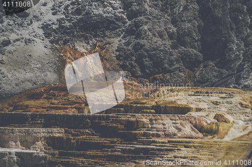 Image of Volcanic surface with rocks
