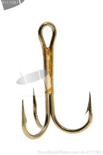 Image of fishing hook, close-up