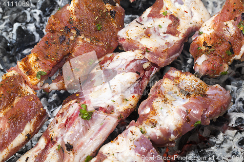 Image of skewers of pork