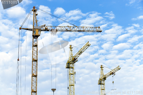 Image of construction of a new home