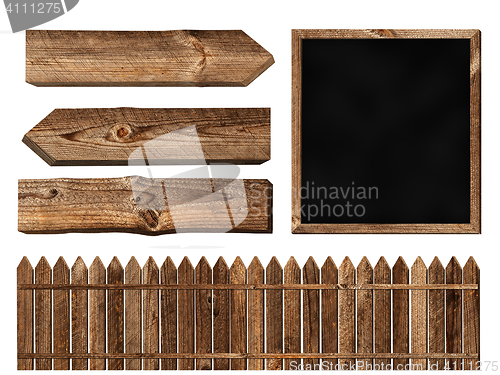 Image of wooden elements