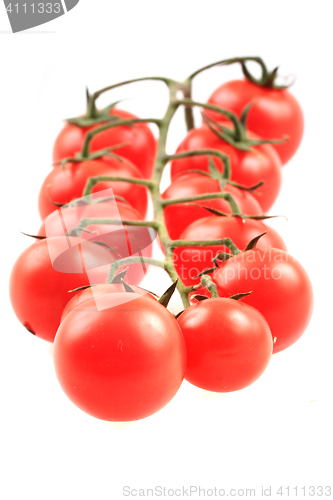 Image of cherry tomatoes isolated