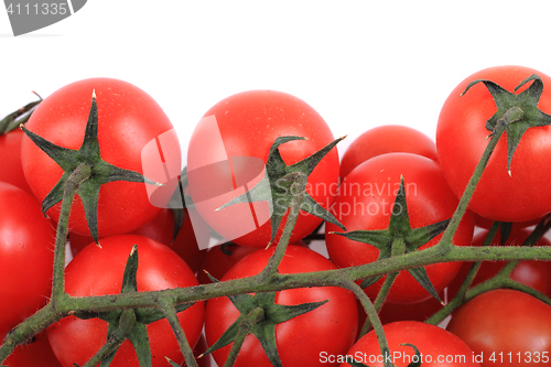 Image of cherry tomatoes isolated