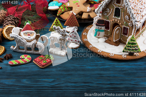 Image of Gingerbreads for new years and christmas