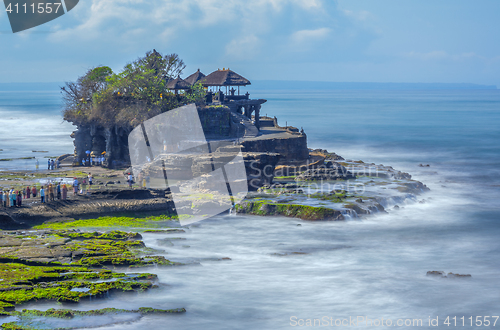 Image of The temple \"Tanah Lot\" on the island of Bali