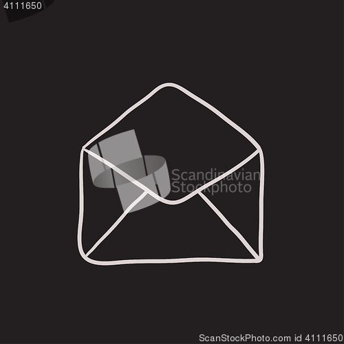 Image of Envelope sketch icon.