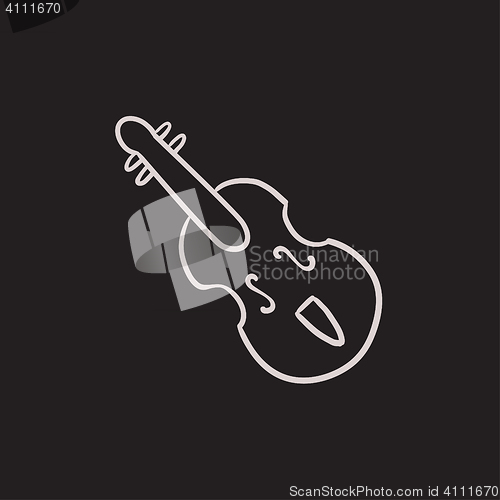 Image of Cello sketch icon.