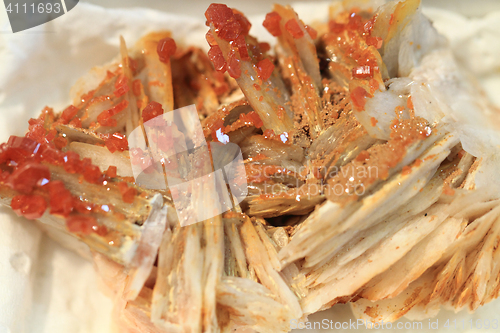 Image of vanadinite mineral texture