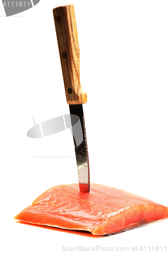 Image of Knife in fish