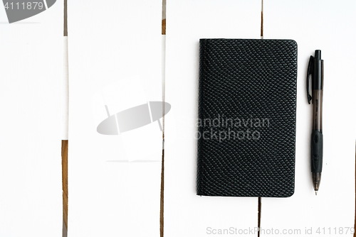 Image of Small notepad with pen