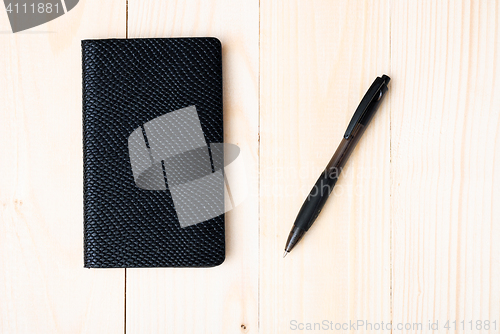 Image of Small notepad with pen