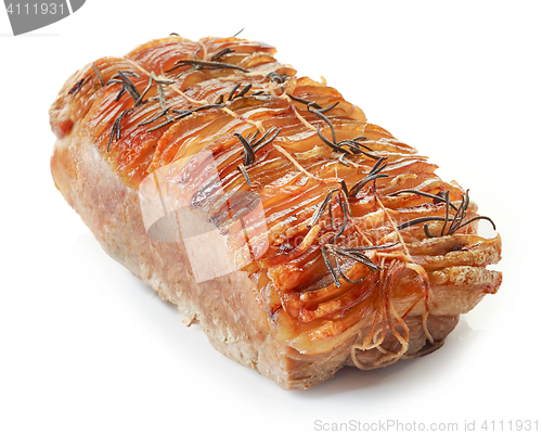 Image of whole roasted pork