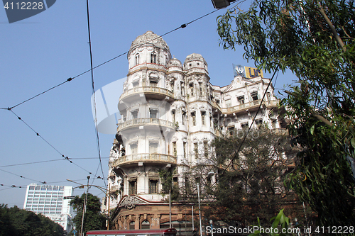 Image of Esplanade mansions in Kolkata, India