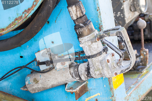 Image of Fuel nozzle for filling up aircraft