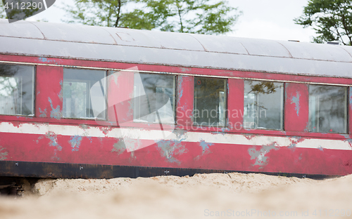 Image of Old train carriage