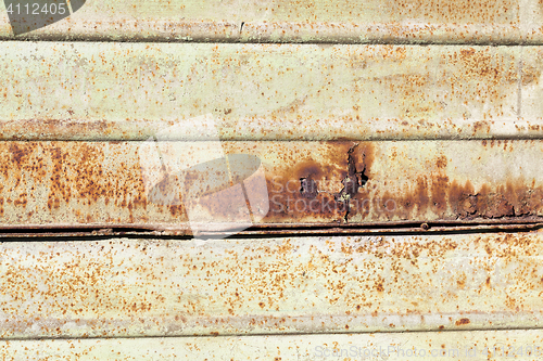 Image of rusty metal closeup