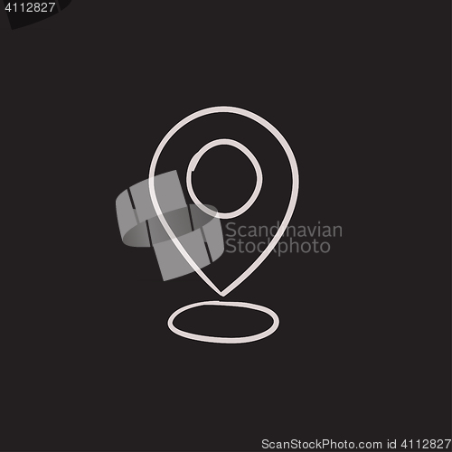 Image of Navigator guide itinerary sketch icon.