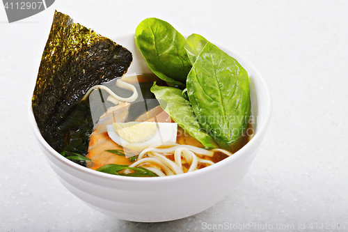 Image of Fish ramen soup