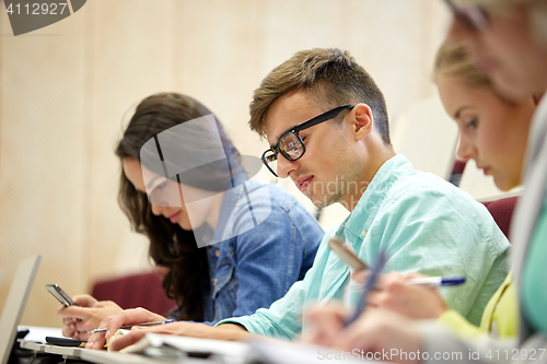 Image of group of students at lecture