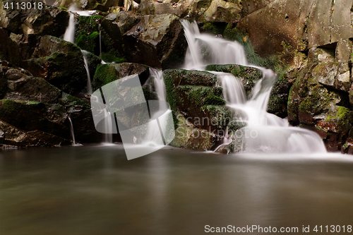 Image of Beautiful waterfall