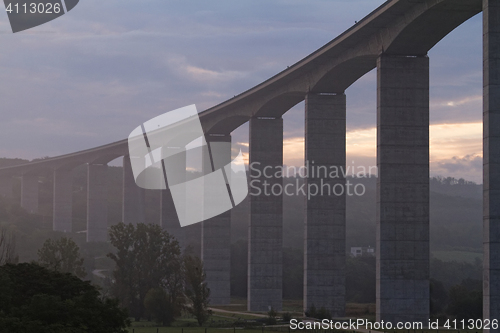 Image of Large highway viaduct ( Hungary)