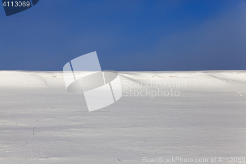 Image of agriculture field in winter