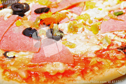 Image of Ham pizza