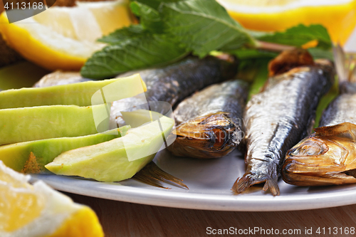 Image of Smoked sprat fish