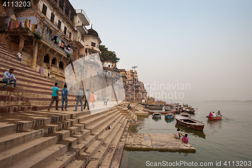 Image of Chousatti Ghat, Varanasi, India