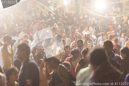 Image of Ganges Aarti ceremony, Varanasi